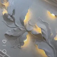 اجرای گچ بری مدرن وبرجسته|خدمات پیشه و مهارت|رشت, آب و برق|دیوار