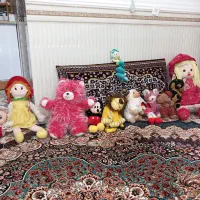 تعداد ۱۲عدد عروسک (ارزان)