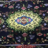 فرش کاشان 1متردر1متردرنیم|فرش|کرمانشاه, |دیوار