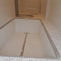 اجرای استخر سونا جکوزی سیمان کاری آب بندی سرامیک