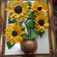 تابلو گل چینی