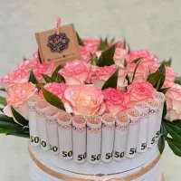 انواع دسته گل ربانی پول و عروسکی زیبا