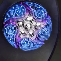 لوستر کریستال|لوستر و چراغ آویز|مبارکه, |دیوار