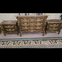 ست چوب راش|بوفه، ویترین، کنسول|اهواز, گلستان|دیوار