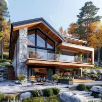 ویلای پیش ساخته در ایزدشهر سازه ال اس اف ایزدشهر