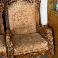 سرویس مبل سلطنتی بهمراه سرویس ناهار|مبلمان خانگی و میز عسلی|اصفهان, خواجو|دیوار