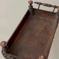 منقل مسی آنتیک|کلکسیون اشیاء عتیقه|یزد, |دیوار