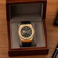 ساعت مچی Hublot طلایی صفحه مشکی مدل C70 تخفیف|ساعت|اهواز, کیانپارس |دیوار