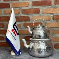 کتری قوری روحی رنگی چکشی|قوری، کتری، قهوه‌ساز دستی|قم, خداکرم|دیوار