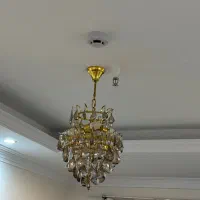 لوستر کریستالی سه عدد|لوستر و چراغ آویز|تهران, حشمتیه|دیوار