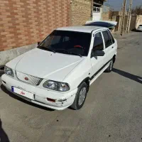 پراید ۱۴۱ رنگ سفید بدون رنگ شاسی عقب و جلو پلمپ