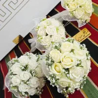 دسته گل عروس مصنوعی