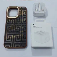 شارژ آیفون اصل اورجینال و قاب ۱۵ پرومکس kajsa