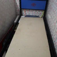 تخت خواب فلزی ۱نفزه|تخت و سرویس خواب|قم, سرحوض|دیوار