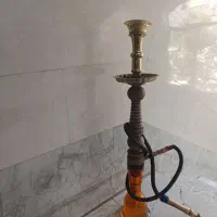 قلیان چوبی تنه بزرگ