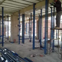نبشی کشی وال پست.فرم...اهن کشی اسانسور