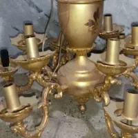 فروشنده و خریدار لوستر برنز