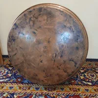 تشت مسی|کلکسیون اشیاء عتیقه|کرمانشاه, |دیوار