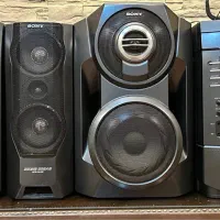 ضبط سونی vx88امپلی فایر وکاست سه دیسک قابلیت AUX