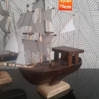 کشتی بادبانی و سازه های چوبی دست سازه