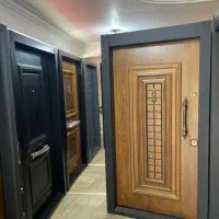 درب ضدسرقت نئوکلاسیک نما کامپوزیت،کرتین وال کدW004