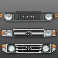 لوازم تویوتا سری ۷۰