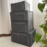 باکس لباس برزنتی اسکلتدار ضخیم ، بقچه زیپدار|لباس|مشهد, سجادیه|دیوار