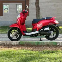 پاکشتی اسکوپی 110cc معاوضه با 50cc|موتورسیکلت|همدان, |دیوار