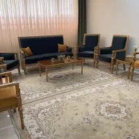 ست کامل مبلمان و ناهارخوری استیل . فوق‌العاده تمیز|مبلمان خانگی و میز عسلی|مشهد, سجاد شهر|دیوار