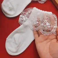 جوراب لب توری مشکی و سفید|لباس|پرند, فاز ۲|دیوار