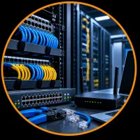 اجرای پسیو و اکتیو شبکه کابل‌کشی و راه‌اندازی