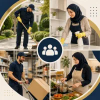 استخدام نیروی خدمات/آقا و خانم/حقوق تا ۲۲ میلیون