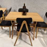 میز و صندلی ناهارخوری چوبی