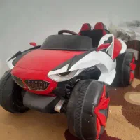 ماشین شارژی دو نفره  ،شاسی و در حد نو