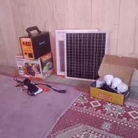 پکیج دستگاه تولیدو ذخیره برق خورشیدی ۱۵۰ وات