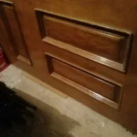 درب تمام چوبی ۲در ۸۴
