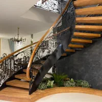 اجرای پله گرد دوبلکسی و پله باکسی و پله شاسی مخفی