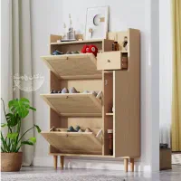 جاکفشی داشبوردی پایه مخروطی درب حصیری مدل RIMA