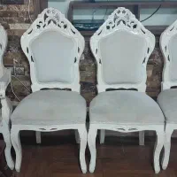 مبل ۷ نفره به همراه ۹تا صندلی و ۳ تا عسلی|مبلمان خانگی و میز عسلی|رشت, رودباری|دیوار