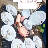 (سرویس ملامین به صورت تکی در تنوع بالا)|ظروف سرو و پذیرایی|کرمانشاه, |دیوار