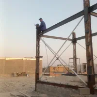 جوشکاری وبرشکاراسکلت فلزی وسیار