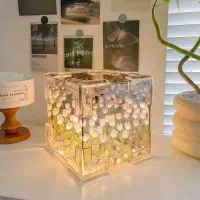 چراغ خواب دشت لاله مکعبی بینهایت