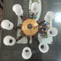 لوستر هشت شاخه|لوستر و چراغ آویز|چالوس, |دیوار