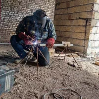 لوله کشی گاز ،گازرسانی،نرده لوله ای وقوطی فرفروژه