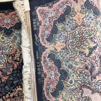 دو تخته فرش ۱۲۰۰ شانه تراکم ۳۶۰۰ سورمه ای|فرش|نسیم‌شهر, |دیوار