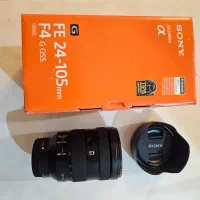 لنز اوپن باکس 24-105 sony oss سونی+معاوضه