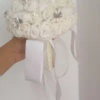 دسته گل عروس|گل مصنوعی|گناباد, |دیوار