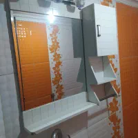 روشویی  با شیر آینه باکس فلاش تانک