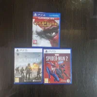 spider man2 god of war3 battlefield6