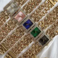 ساعت Guess بند کارتیر دو ردیفه دور نگین ژاپنی